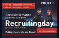 Recruitingday der Polizei Tirol